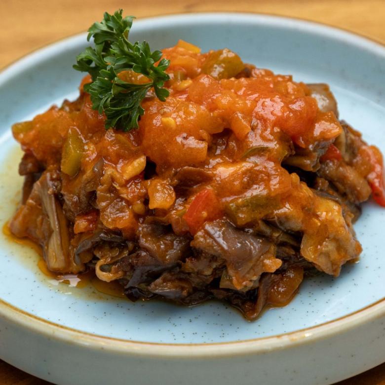 Eggplant Salad — Saksuka